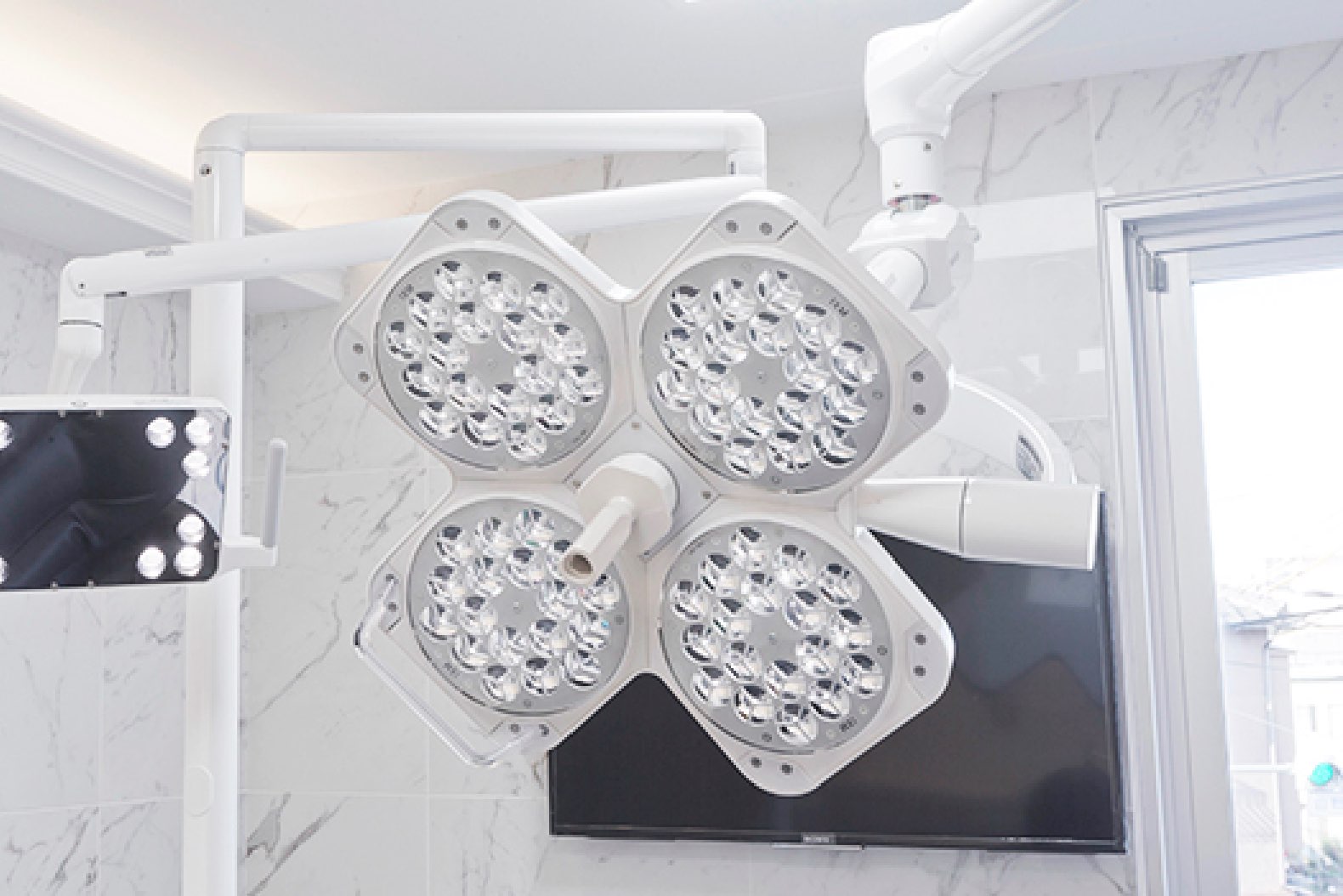 充実した医療設備と滅菌対策